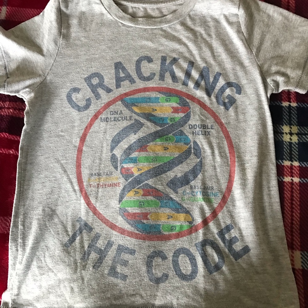 Peek Gray Kids "Cracking the Code" Graphic Tee